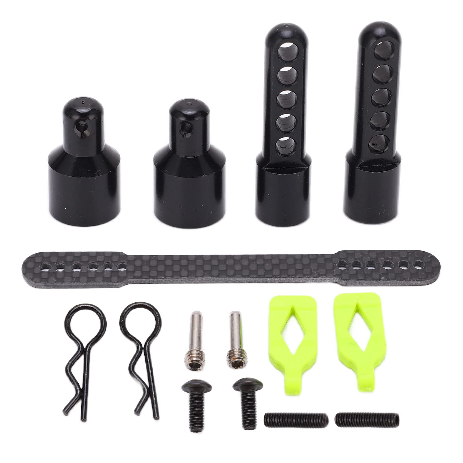 Colonna Supporto Guscio Auto RC 1/10 - Montaggio Facile Per Modellini