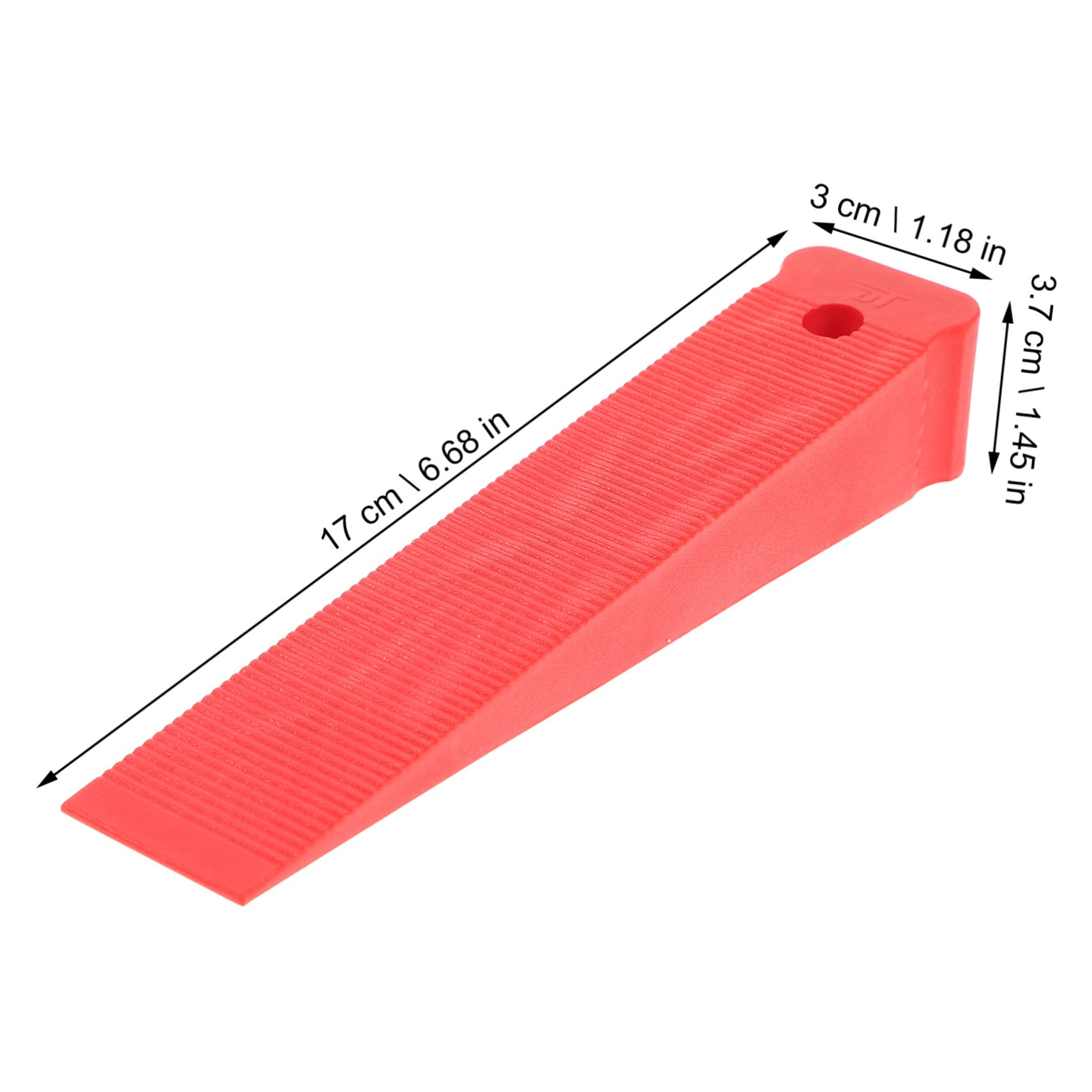 HOLIDYOYO 10Pcs Plastic Shims for Leveling Furniture Non Slip Wedges for Tables Sofas and for Fixing Wobbly Furniture and Shelves