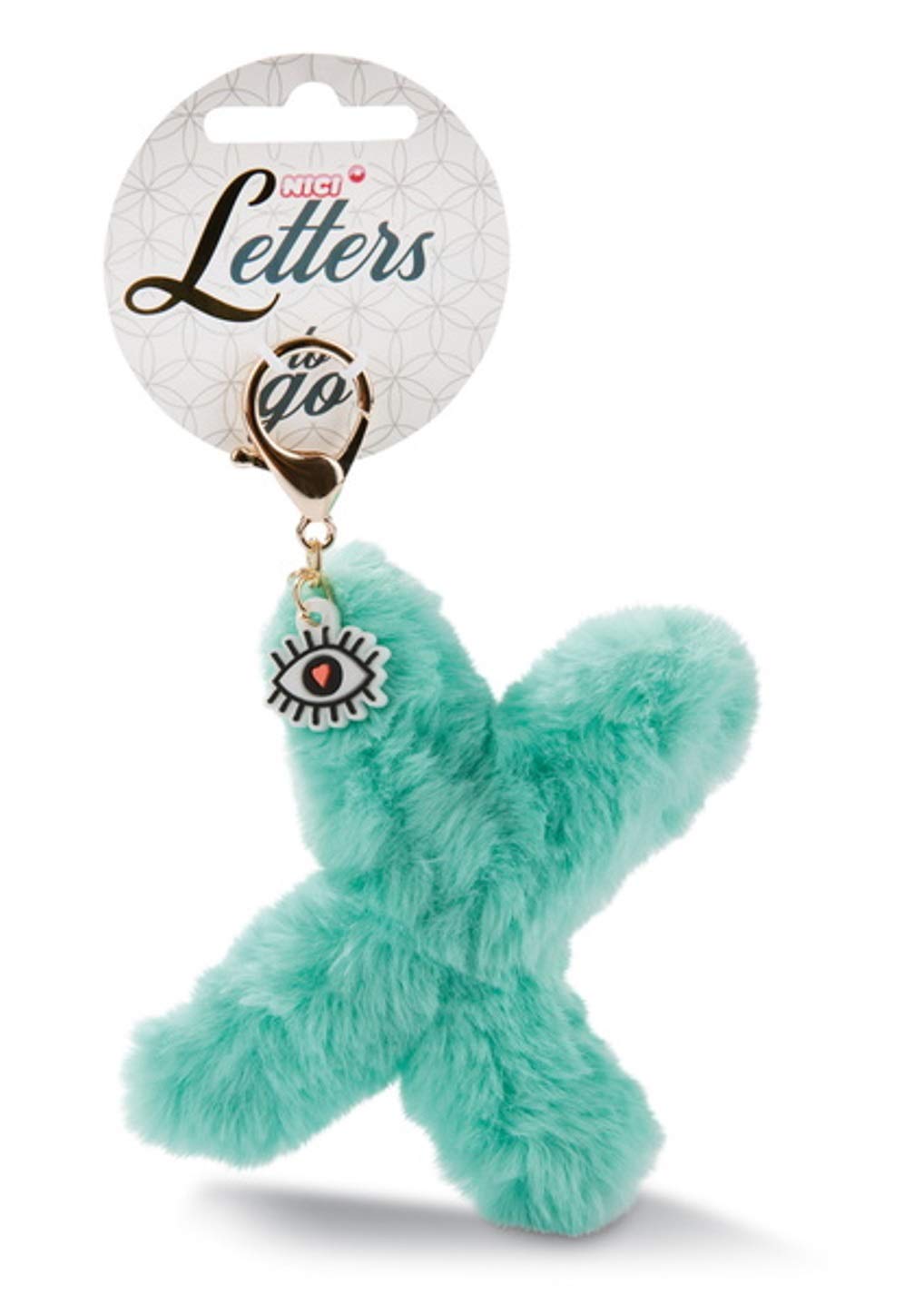 NICI 45632 Letters To Go Key Chain, Turquoise