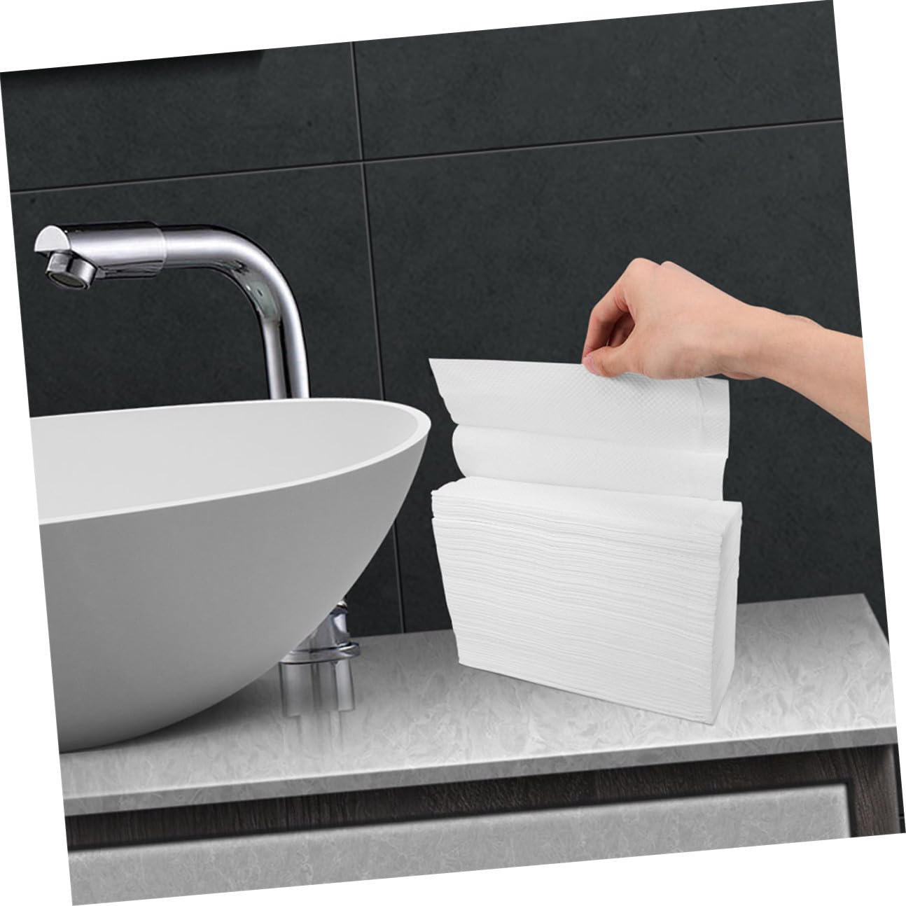 LABRIMP Toallas de Papel Desechables para Manos Médicas y Restaurante, Paquete de 2, Material Papel, Secado Rápido y Uso Higiénico