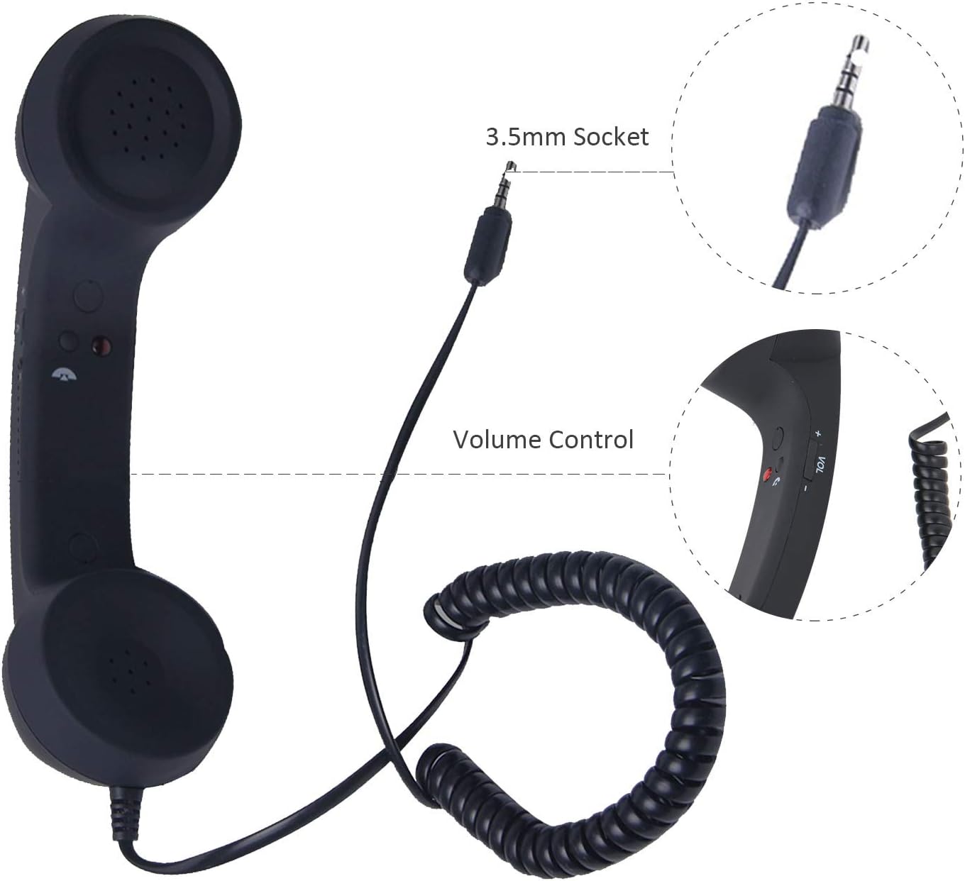 KUANG! Women Reflective Laser Fashion Telephone Shaped Shoulder Bag Ladies Funny Crossbody Bag Chain Purse - Image 5