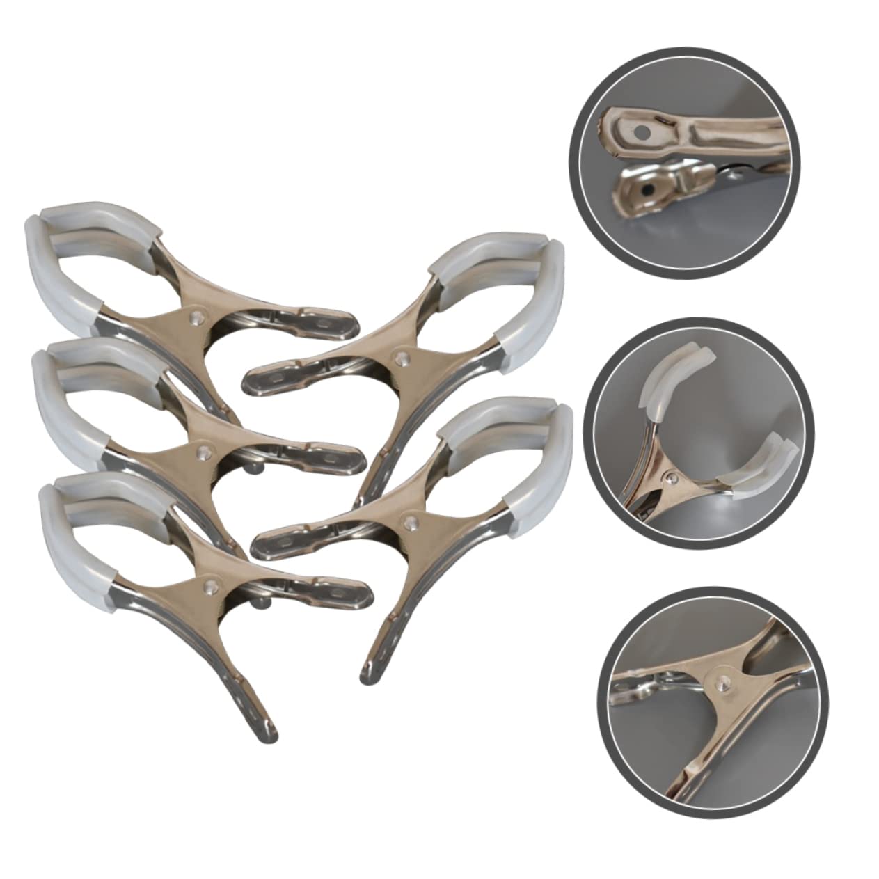VICASKY 20 Piezas Clips espaciadores de saxofón partes de instrumentos reparación de saxofón Accesorios de reparación de instrumentos musicales Pinzas para reparar saxofón partes de saxo