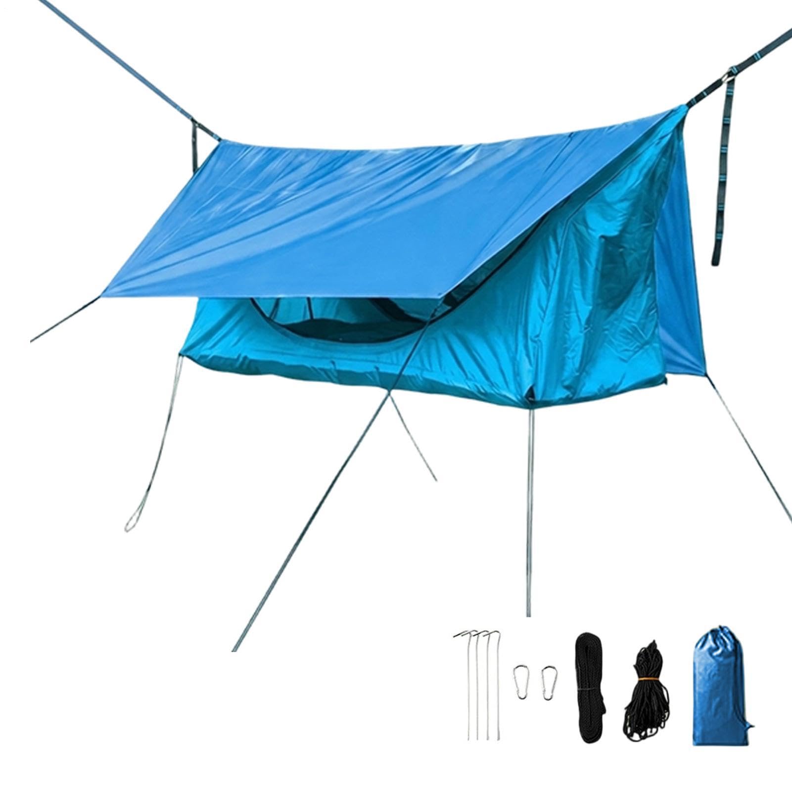 Amaca tenda da campeggio Cupola Traspirante con Cerniera e Posa Piatta per