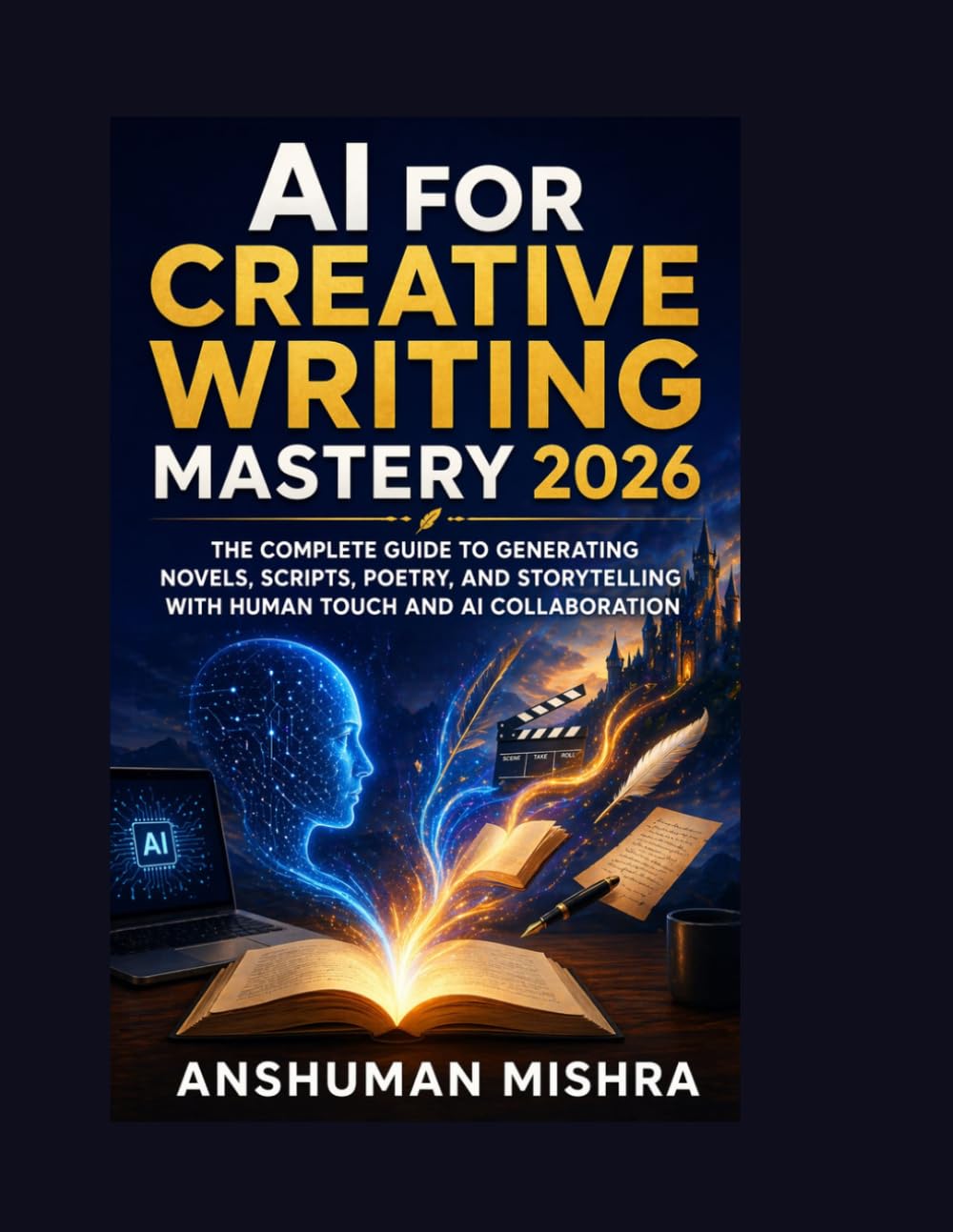 AI for Creative Writing Mastery 2026: The Complete Guide to Generating Novels Scripts Poetry and Storytelling with Human Touch and AI Collaboration