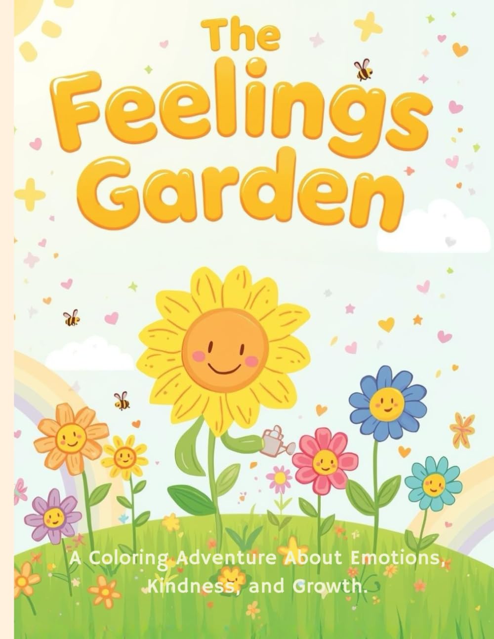 The Feelings Garden: A Coloring Adventure About Emotions, Kindness, and Growth