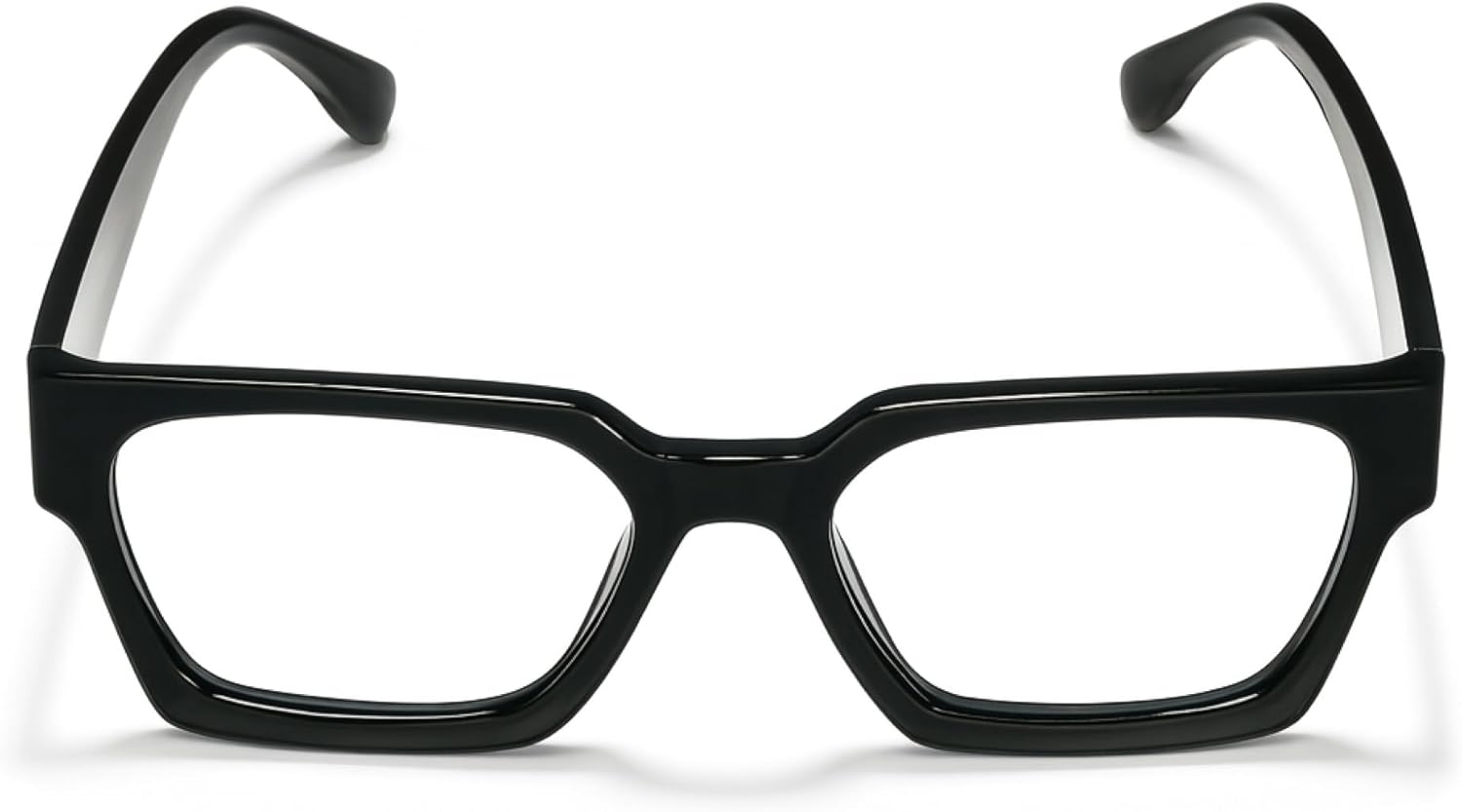 livho Oversized Eyewear Frame for Woman and Men - Rectangle Fashion Glasses for Computer, Chic Preppy Frame - Image 7