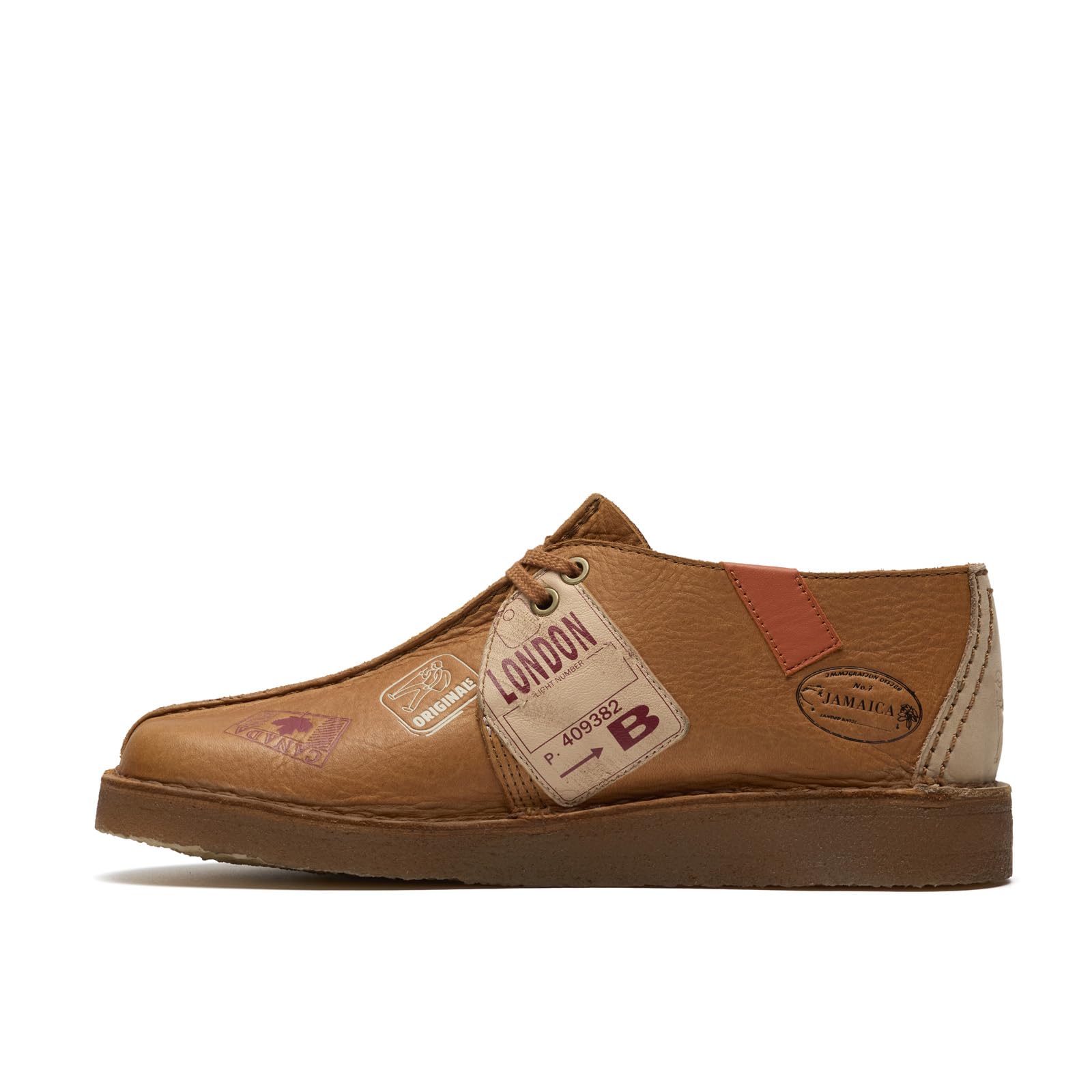 Clarks Originals Men's Desert Travel Trek Tan Interest 26183897