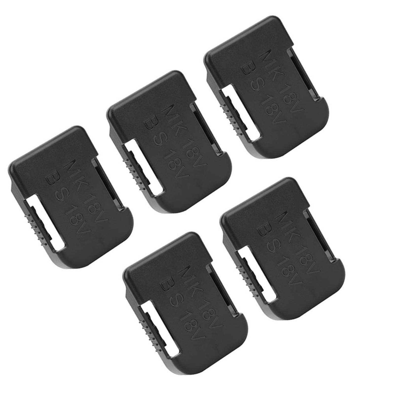 StealthMounts BM-BO18-6 - Support Batterie (6pcs) Pour Bosch 18V - Noir