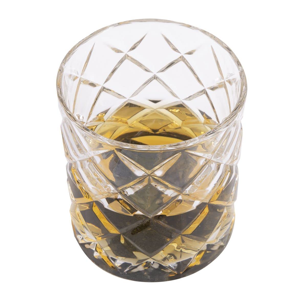 Bartender, set da 12 pezzi per whisky, bicchieri da whisky, pinze e pietre