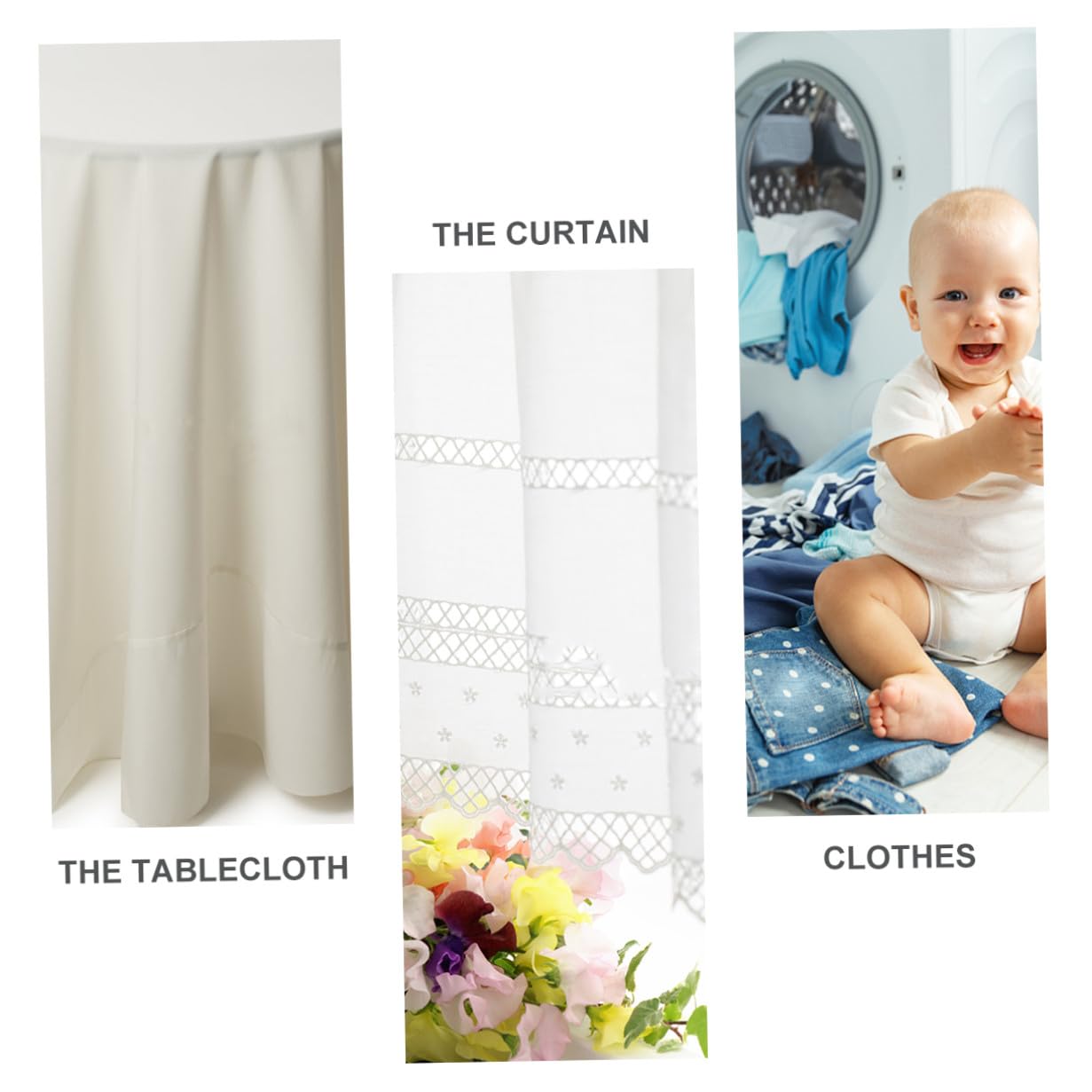 Tofficu 3rollos Cinta De Encaje De Algodón Material Para Manualidades Costura Decoración De Cortinas y Mesas Yardas Para y Eventos Especiales