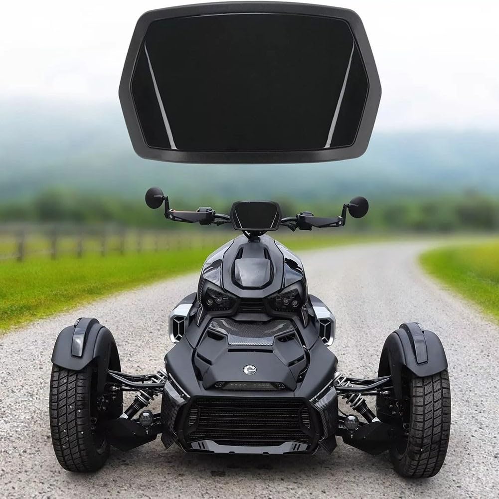 Déflecteur d'air en plastique pour Can-Am 2019, 2020, 2011, 2022, 2023, 2024, Ryker 600, Ryker 900, Ryker Rally (noir)