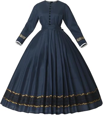 BPURB Women Victorian Dress Civil War Dress Vintage Costumes