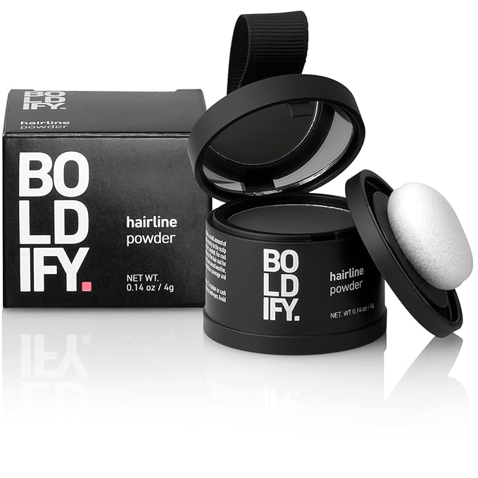 BOLDIFY Hairline Powder Instantly Conceals Hair Loss, Root