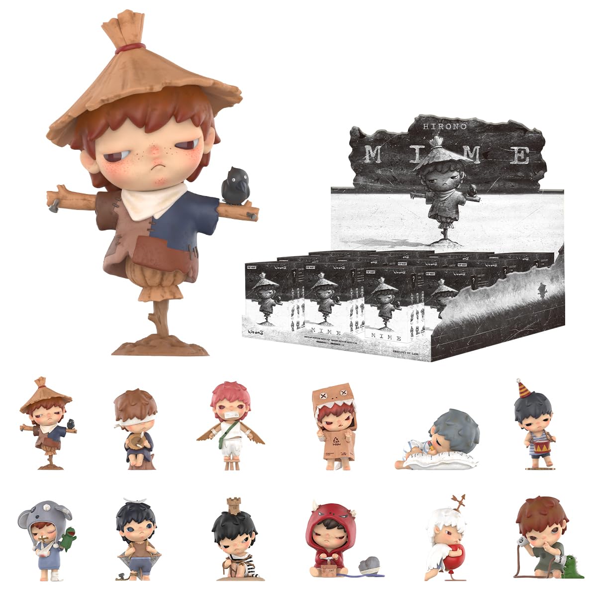 Amazon.co.jp: POP MART HIRONO Mime シリーズ【アソートボックス 12  