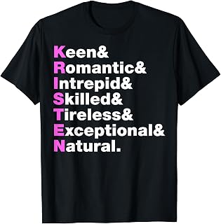 Kristen Name Gift - Personalized Kristen T-Shirt