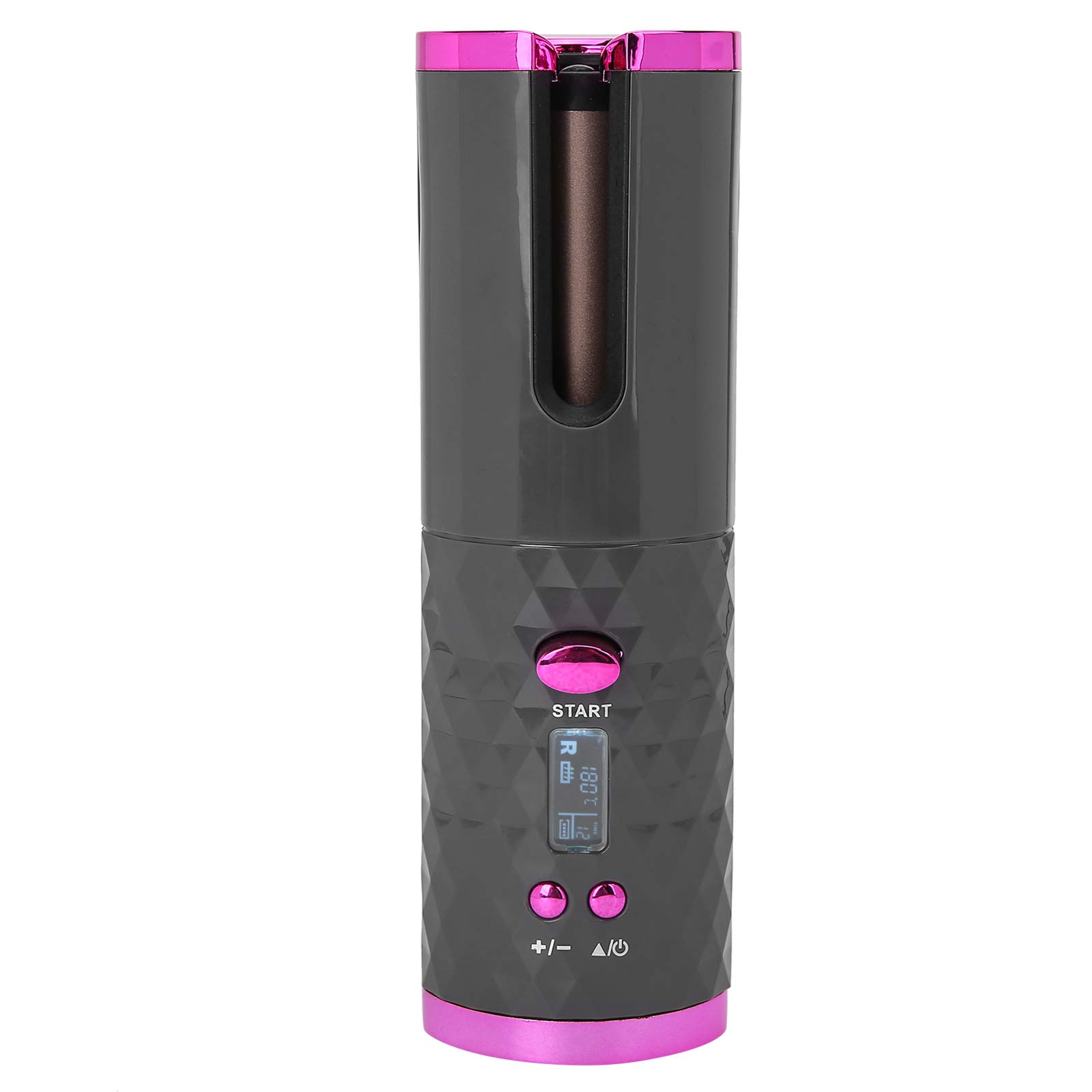 Modelador de cabelo sem fio, modelador de cachos automático portátil e automático,