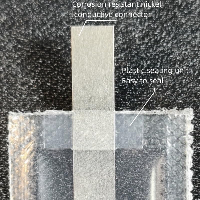 Colector de corriente de tela de carbono para condensadores flexibles (20x20mm) 3