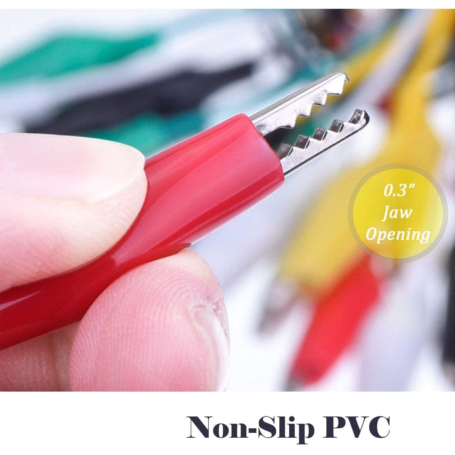 10pcs Alligator Clips Electrical DIY Test Leads - View #11