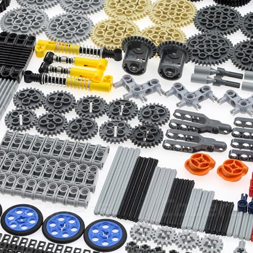 Image of 852pcs Technic-Parts Compatible with Major Brand Cars and Motors