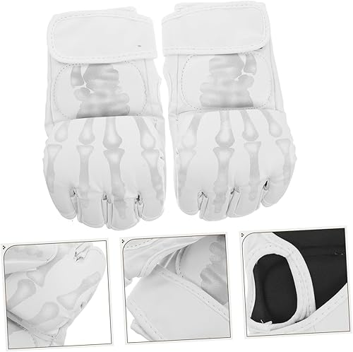 Miniatura 8 de Guantes de boxeo para hombres y mujeres, protección mejorada, guantes de medio dedo para jóvenes y adultos, equipo de entrenamiento acolchado para