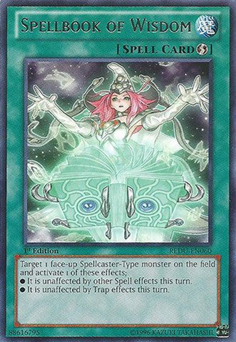 Amazon.co.jp: 遊戯王 英語版 Spellbook of Wisdom (REDU-EN060