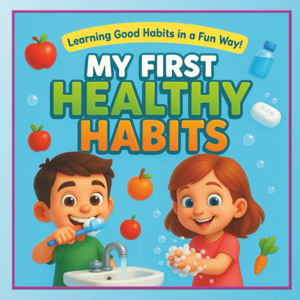 My First Healthy Habits for Kids: 24 Simple Daily Habits That Teach Kids Good Manners, Cleanliness, Responsibility & Self-Care | Age :- 3 to 7 years |