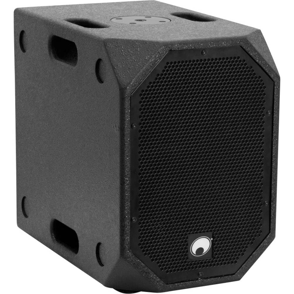 Omnitronic BOB-10A Subwoofer aktiv schwarz | 10"-Bassreflex-Subwoofer mit DSP und 600 W RMS-Leistung | Flexibel erweiterbar mit den BOB-4-Satelliten für 2.1-, 4.1- und 8.1-Betrieb