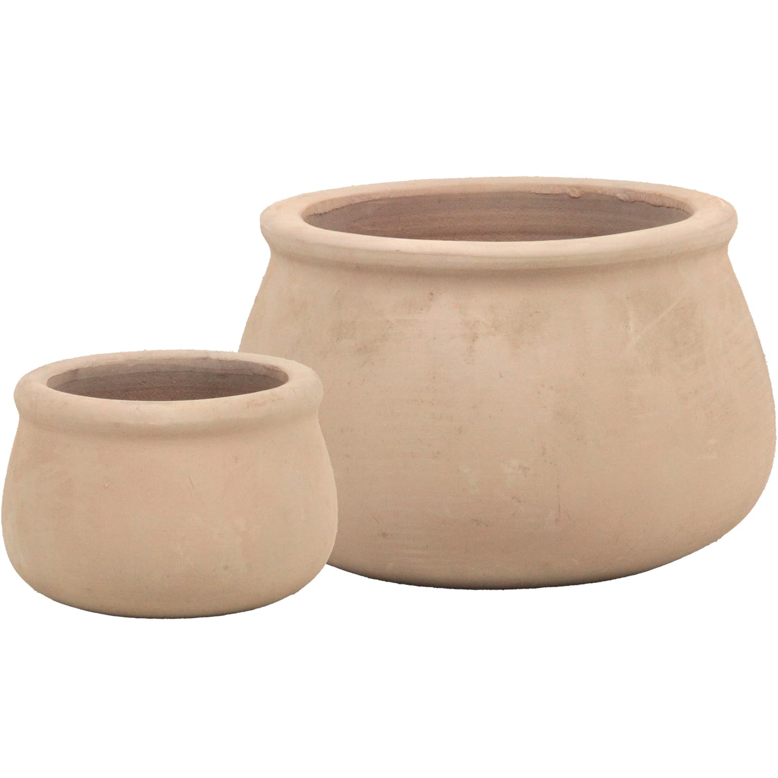 Amazon.co.jp: 植木鉢 おしゃれ 浅つぼ型 アンティーク 素焼き鉢