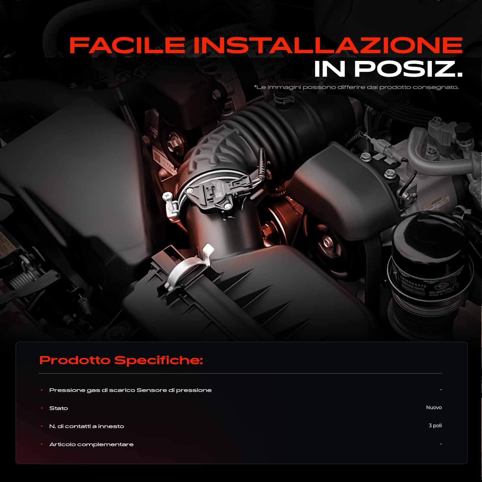 Frankberg Sensore di pressione dell'aria, regolazione dell'altezza, compatibile con CLA45 A.M.G 2014-2023 CLA45 A.M.G S 2024-2025 C43 A.M.G C63 Replace# A0009056503