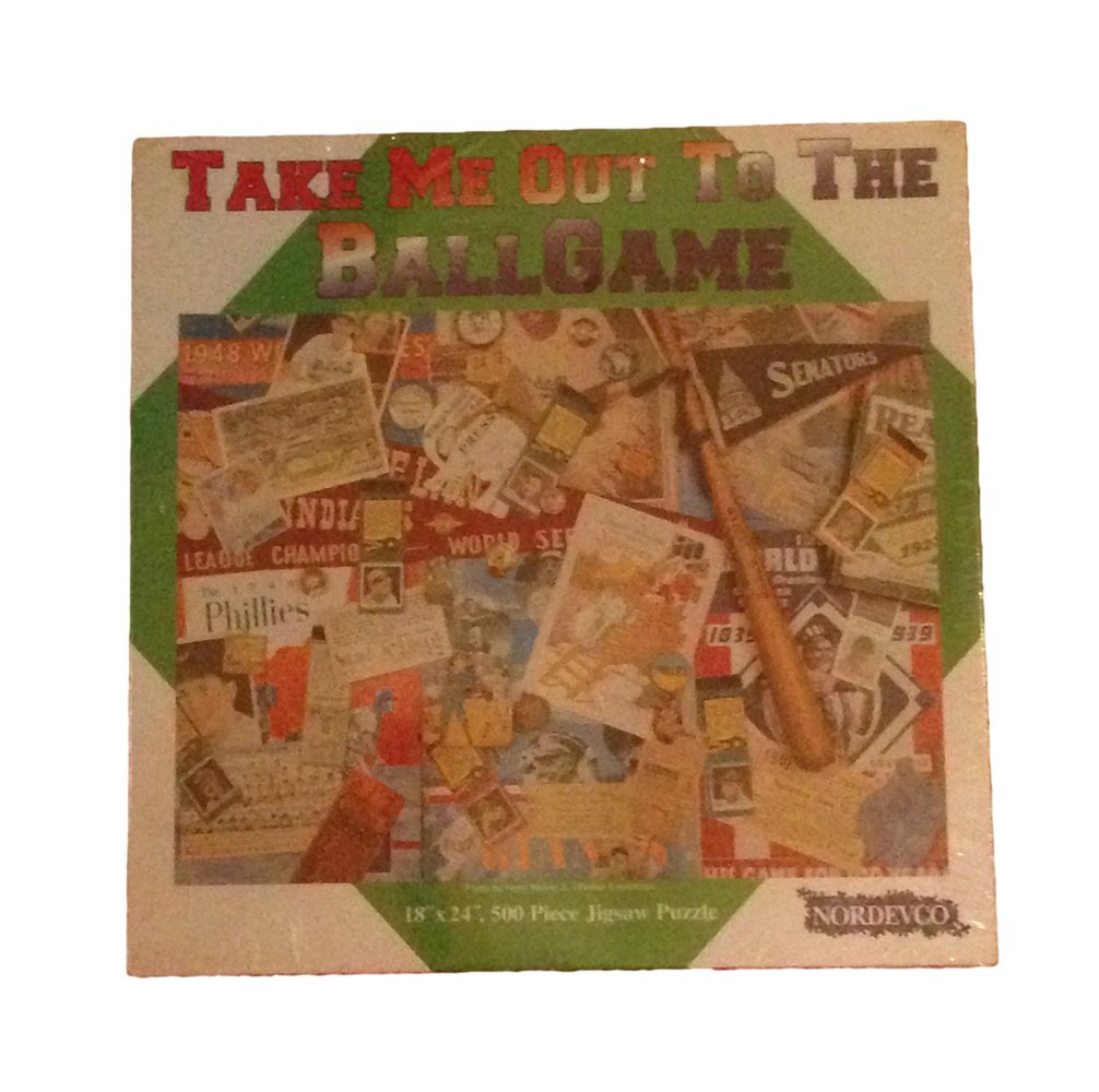 Take Me Out to the Ball Game Puzzle