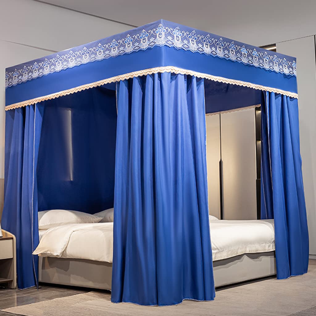 Decoración Dormitorio Toldo Cama Dosel UNICOKA Tamaño King - Cortinas Cama  Naranja - Princesa Cortina Cama Naranja, image size:1024x1024