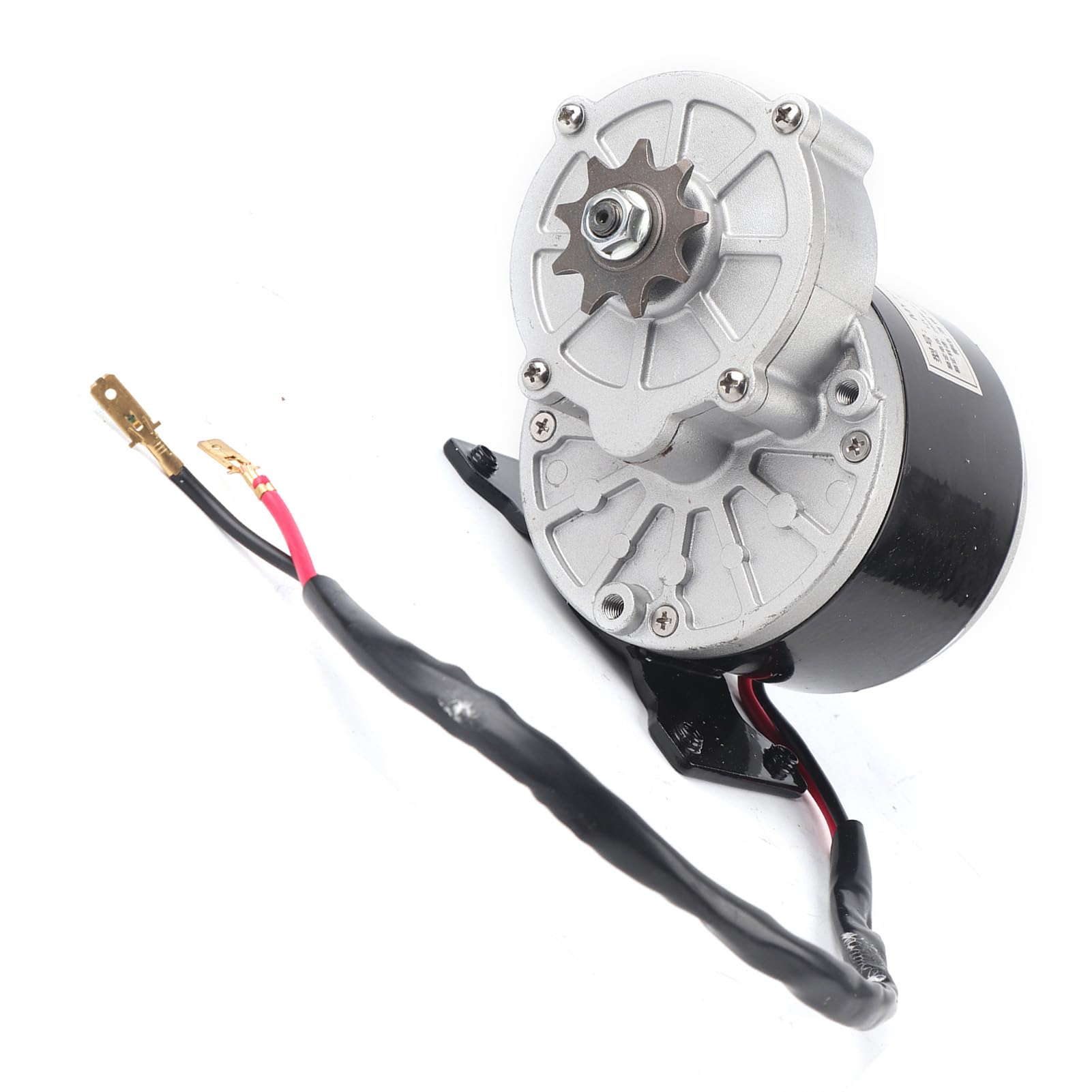 Gear Reduction Motor, 12V 250W Gear Reduction Electric Motor With 9 Tooth Sprocket Brushed Dc Motors Reductor For Scooter