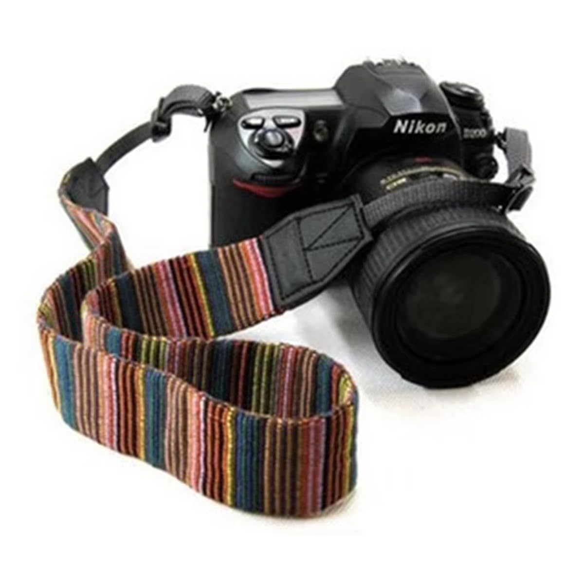 eWINNER Colorful Camera Strap for SLR DSLR Cameras Embroidered Woven Camera Straps Adjustable Neck & Shoulder Strap for Photographers