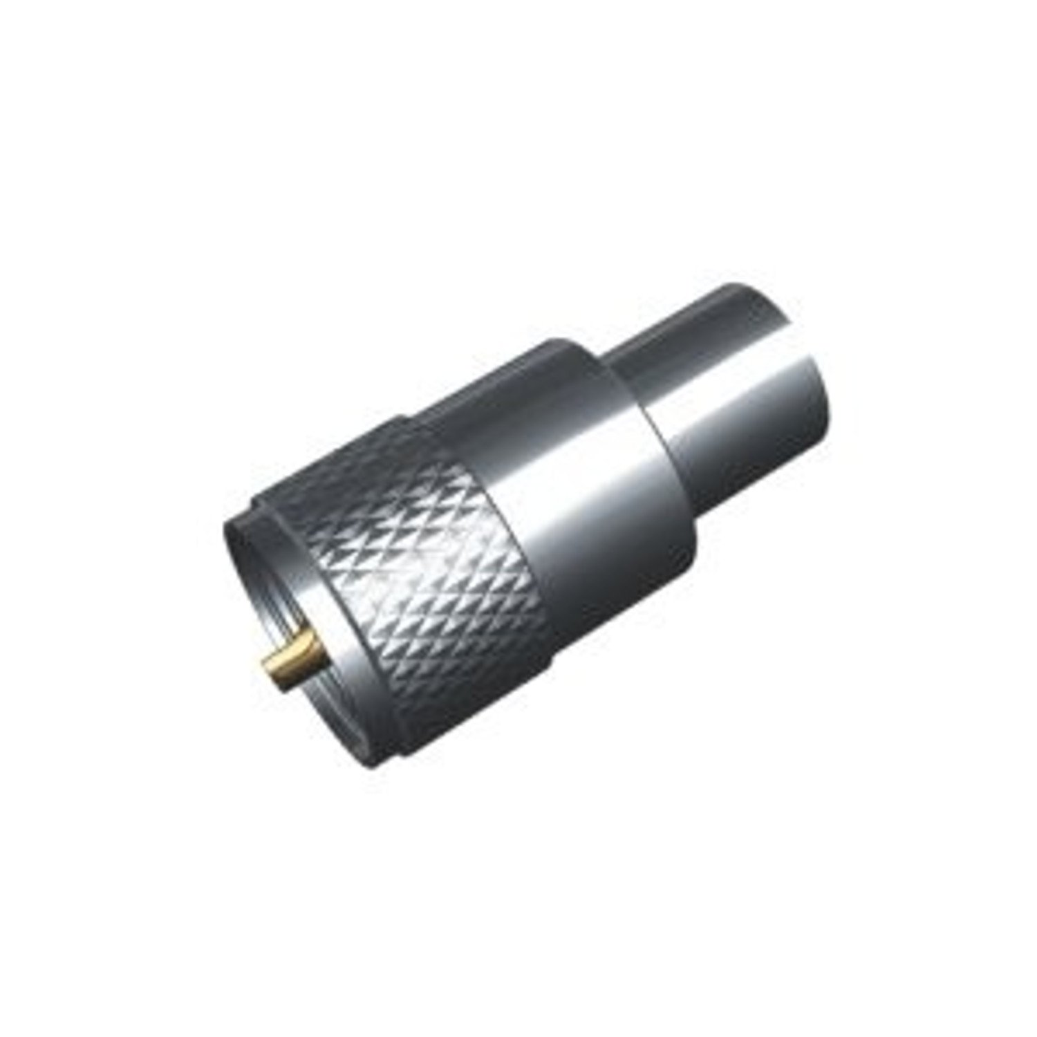 Pro Trucker Reducerless PL-259 Connector for CB Radio Coaxial Cable Includes UG-175 Reducer for RG58 Coax