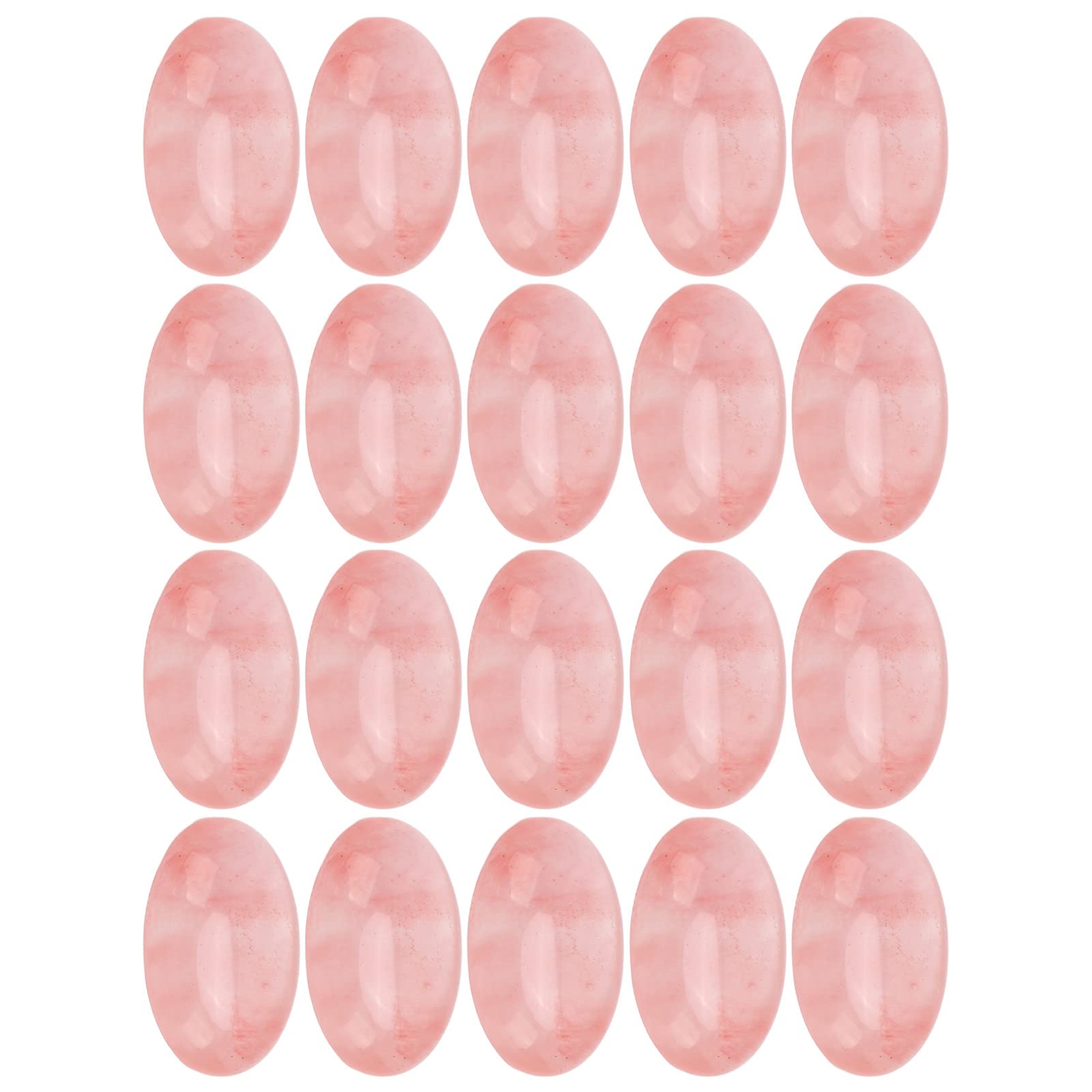 Cabochon, Jewelry DIY Oval Cabochon Flatback Delicate 20pcs Mellow for Ring Necklace for Jewelry Store