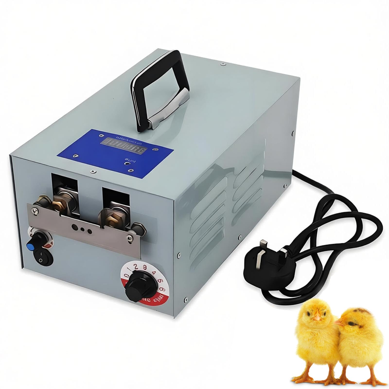 Máquina Eléctrica Para Despicar Pollos, 1500-1800 Piezas/hora, Máquina Automática Con Contador, 2 Cuchillas Y Contador, Ajuste De Temperatura De 6 Niveles, Herramienta De Corte Para Despicar Chicken