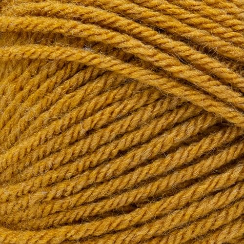 Image of Lion Brand Yarn (1 Skein 860-130I Vanna's Choice, Honey Yarn, 1 Pack | Everyday Basic Worsted Weight Acrylic Knit & Crochet Fiber for Blankets, Bags, Sweaters, Hats, Scarves
