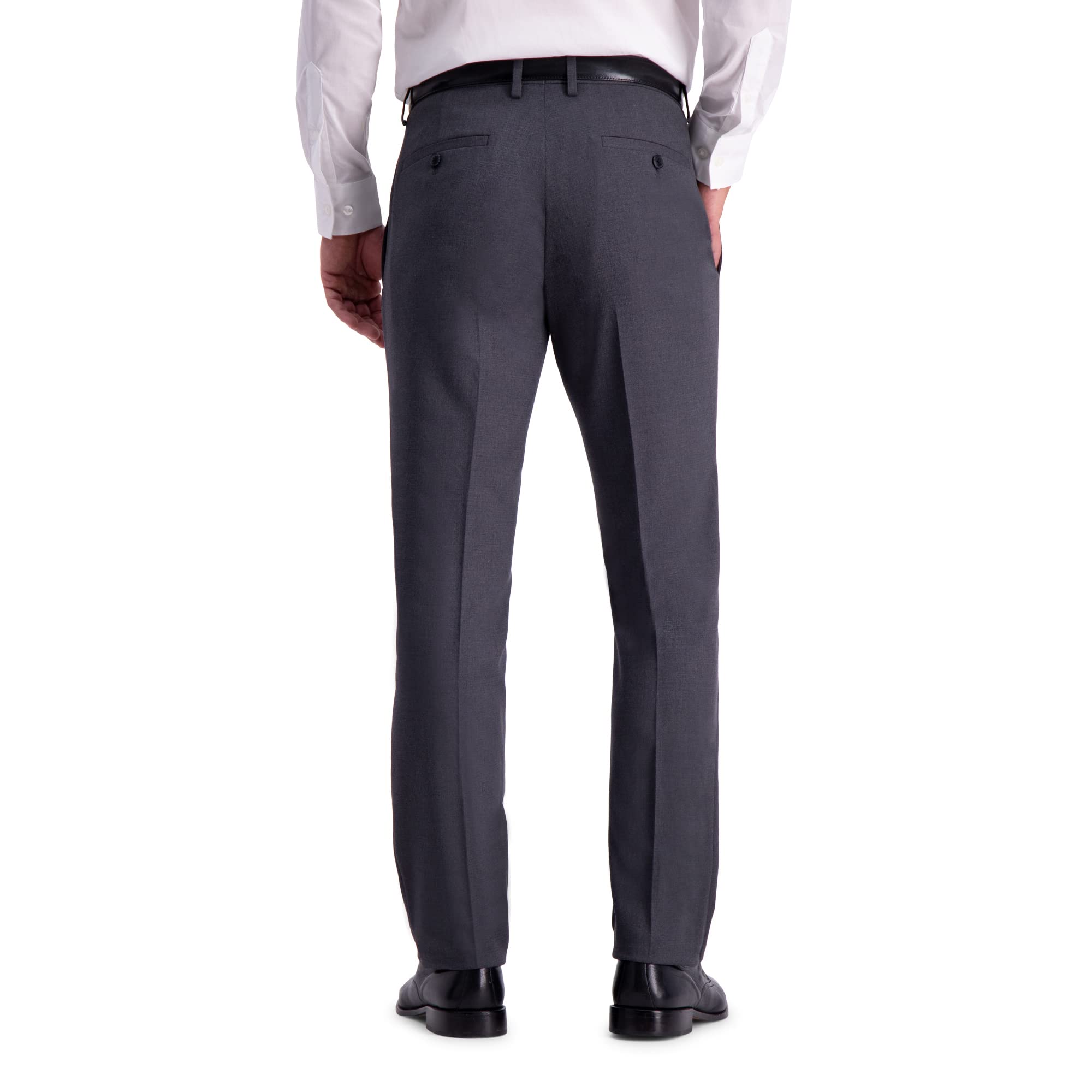 Kenneth Cole REACTION Stretch Patterned Slim Fit Dress Pant - Pantalones para Vestir Hombre