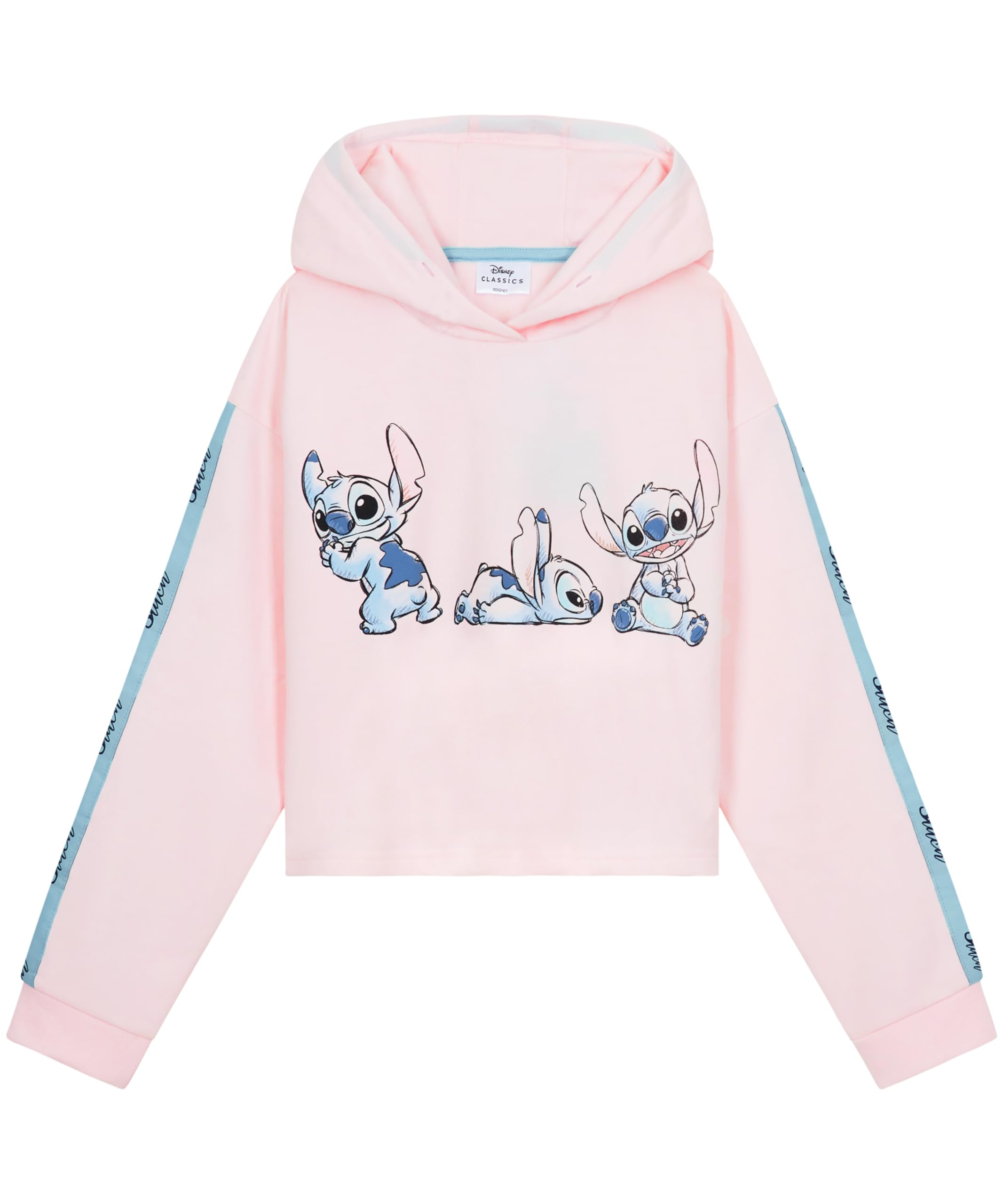 Stitch Hoodie for Girls - Cropped Sweatshirt Fashion Top for Girls and Teenagers 7-14 Years - Stitch Gifts