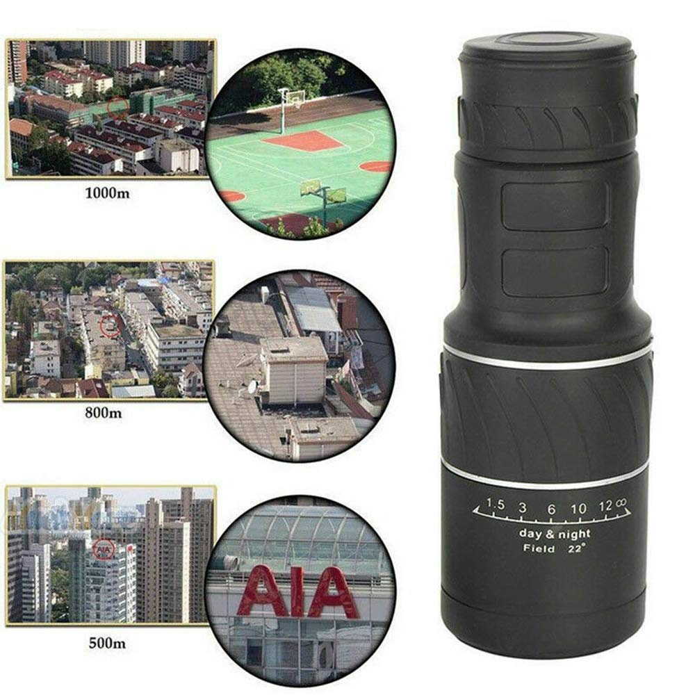 Telescopio monoculare Ultra High Power 40X60 Portable HD Night Vision Telescopio Impermeabile per Escursionismo Caccia Clear