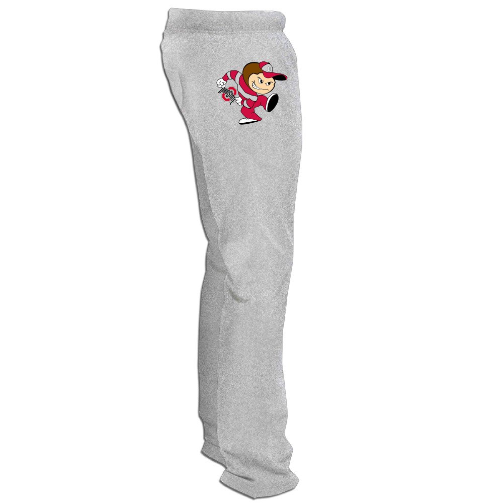 Cozyou Ohio State Logo Mens Running Pants Ash