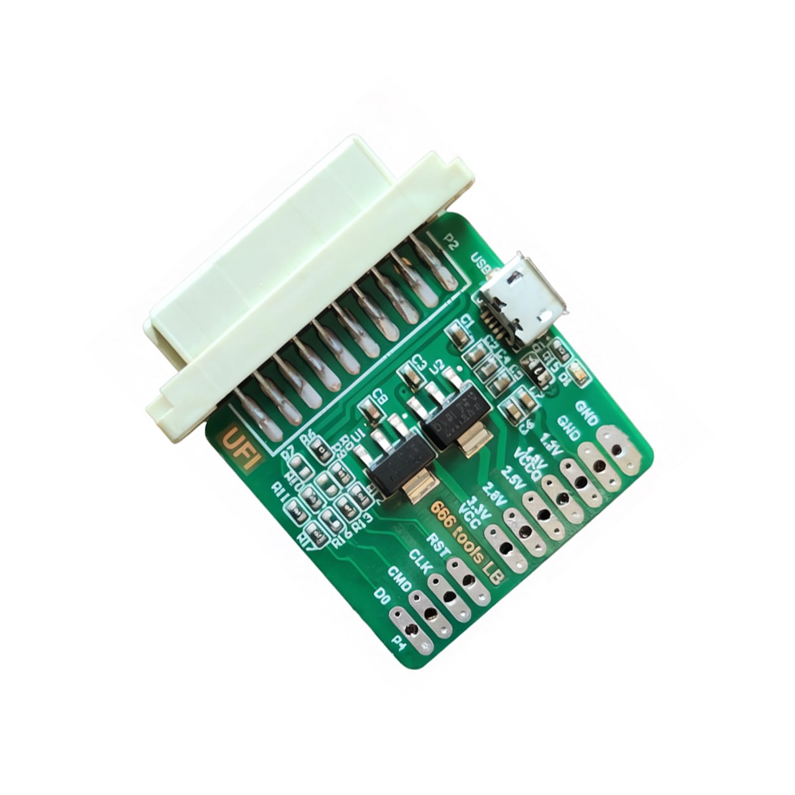 Lecteur de carte adaptateur compact ISP EMMC