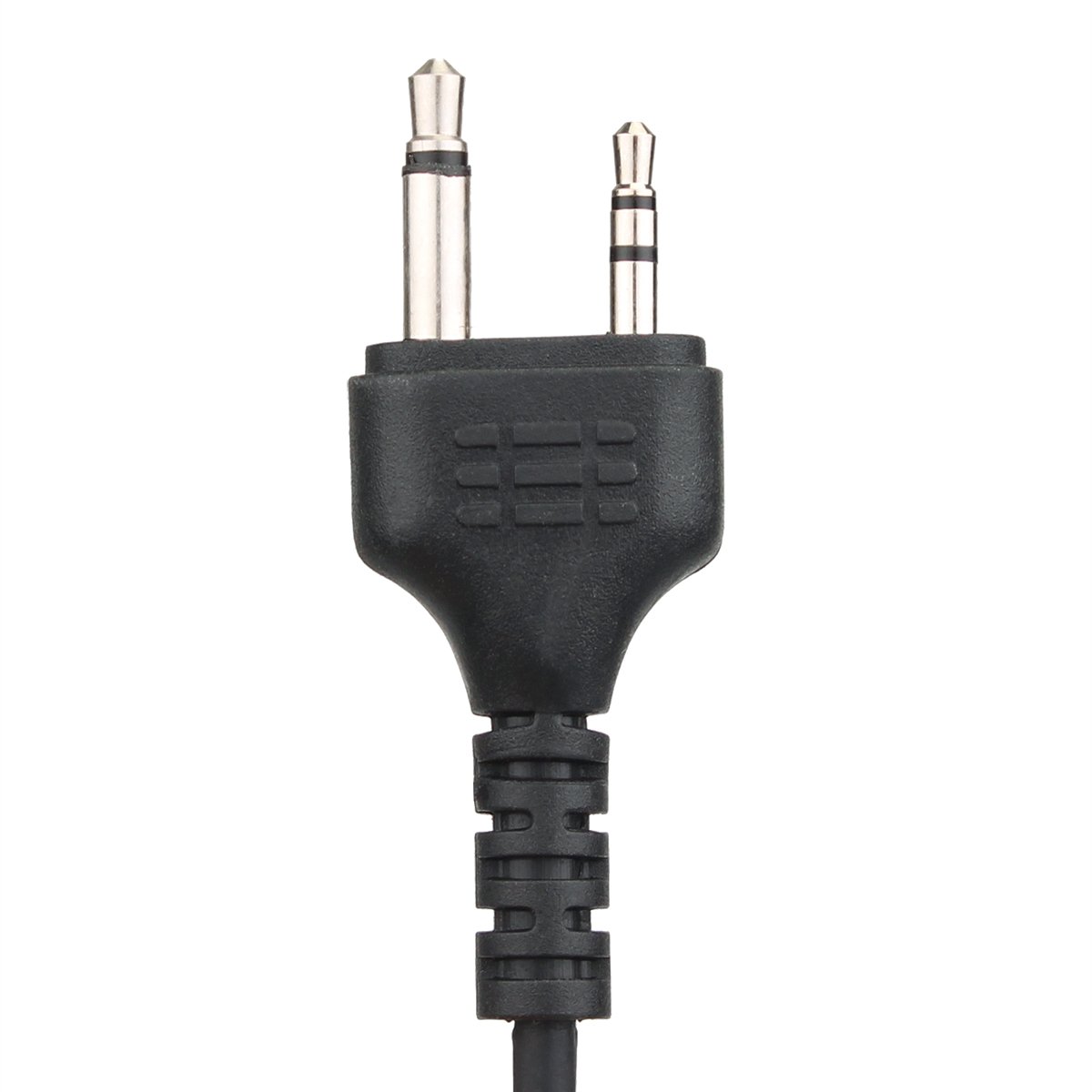 Retevis 2 Pin Cuffie Walkie Talkie Auricolare Compatibile con Ricetrasmittente Midland G7Pro G6 G9 G12 M24 GXT250 GXT550 GXT650 LXT80 LXT112 Alan39(2 Pezzi)