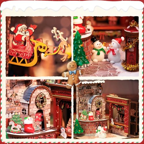 CUTEBEE Christmas Wish Store Book Nook Kit thumbnail 4