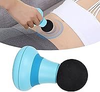 Vista 7 de Mini pistola de masaje, mini masajeador portátil con carga USB, masajeador personal eléctrico de mano con vibración de 6 velocidades, masajeador