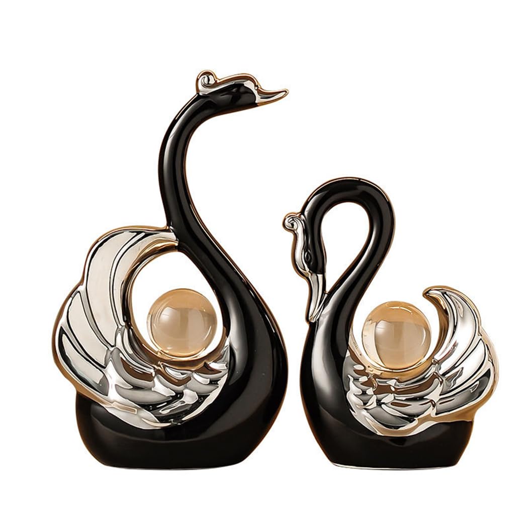 Figurines Black Swan pour sublimer votre bureau ou meuble de salon