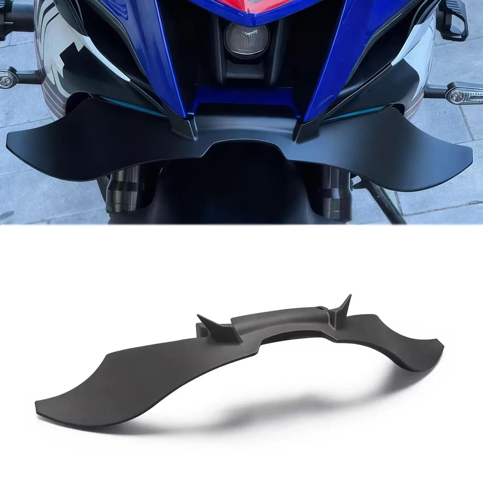 for YZF-R7 YZF R7 YZF-r7 2025 2024 2023 2022 Motorcycle ABS Bird Beak Deflector Wing, Front Lip Spoiler Wing Fairing Kits