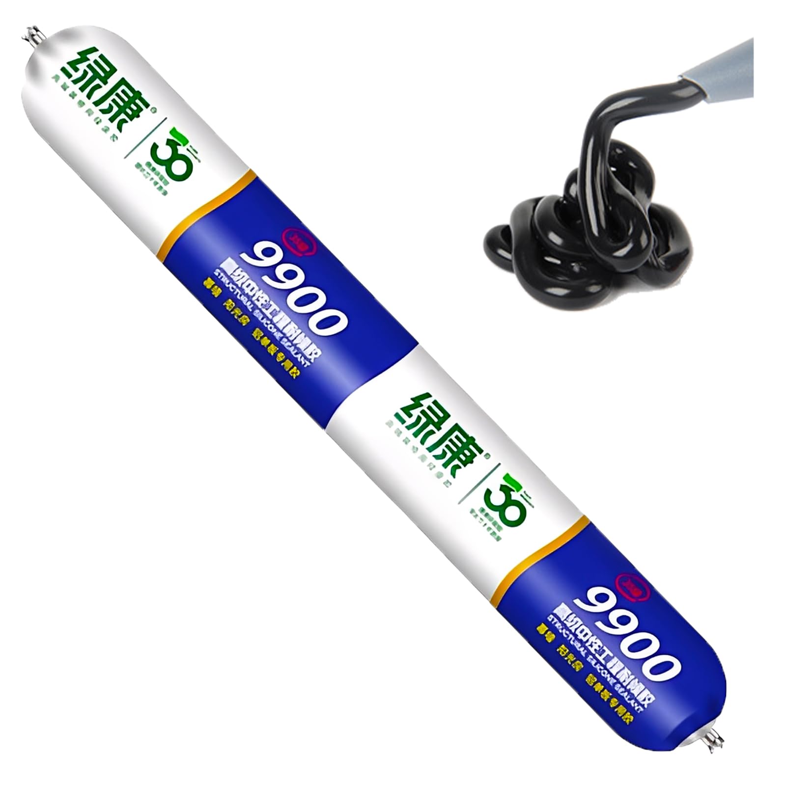 9900 Waterproof Sealant, Waterproof Silicone Sealant, Permanent Solution for Roof and Wall Cracks, Waterproof Exterior Sealants, Heat Resistant, Resistance to-image-48