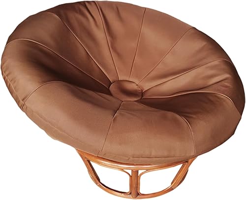Papasan - Funda de cojín para silla, cojín para interiores y exteriores, impermeable, con banda elástica diseñada para cojín Papasan (para 41 47