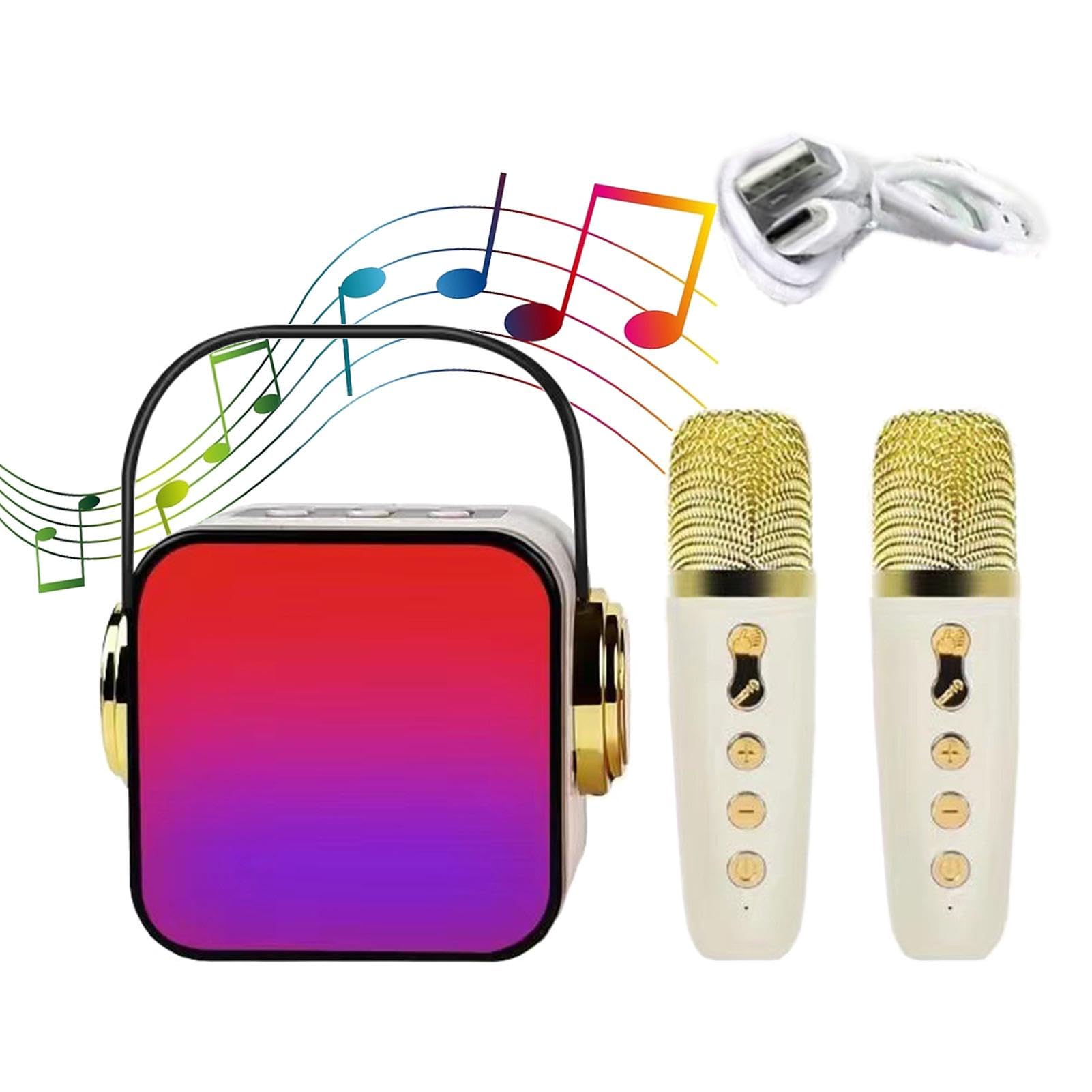 máquina del Karaoke, Altavoz portátil del micrófono, Juego de Altavoces y micrófono inalámbricos portátiles con micrófonos inalámbricos, Juego de Altavoces con micrófono, máquina de